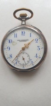 Zegarek srebrny dekielek