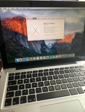 Apple MacBook Pro Dysk 240 GB RAM 8GB A1278 Intel 