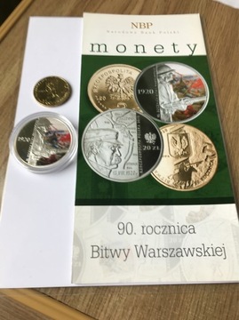 20 zł + 2 zł 90 Rocznica Bitwy Warszawskiej folder