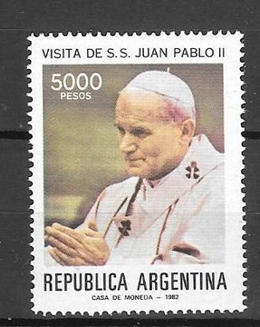 Jan Paweł II,Argentyna ,wizyta