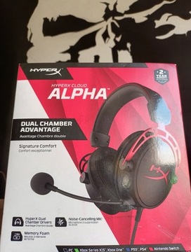 Słuchawki HYPERX CLOUD ALPHA