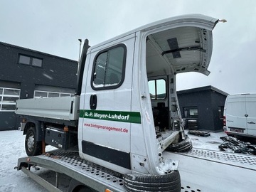 DRZWI LEWE Doka Paka Cały tył Drzwi Peugeot Boxer