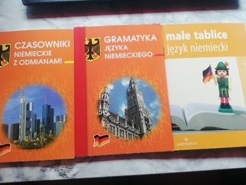 Trzy książki - język niemiecki - opracowania 
