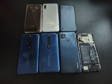 6 uszkodzonych telefonów 