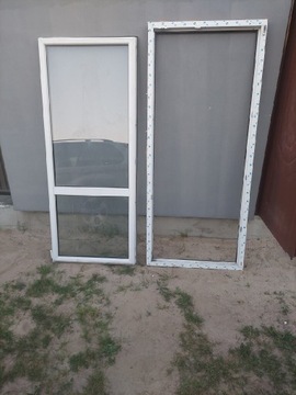 Okno, drzwi pcv , otwierane i uchylane 97 x 220