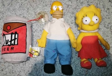 Simpsons maskotki zestaw 
