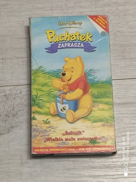Kubuś Puchatek, Disney, VHS kaseta wideo