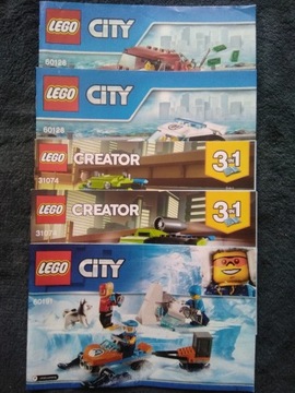 Lego 6 kompletnych zestawów mix