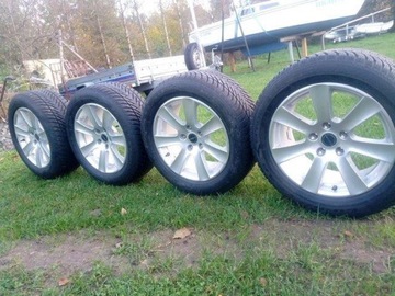 Alufelgi koła BMW VW AUDI Zima 245/50R17 Borbet DE