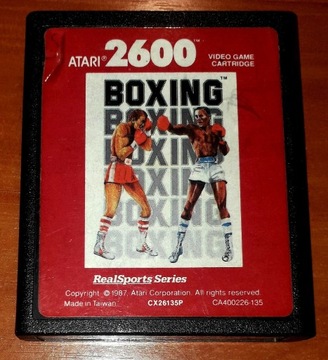 RealSports Boxing Atari 2600 VCS