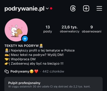 Konto podrywanie.pl