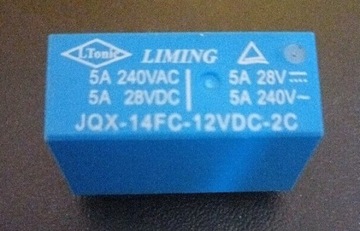 Przekaźnik 5A 240V AC 5A 28V DC 8 pin