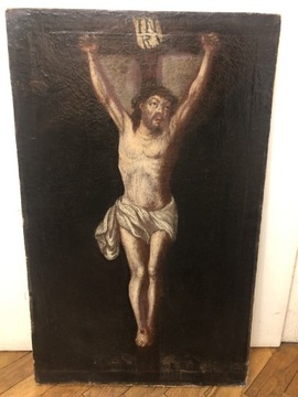 Obraz Chrystus Jezus XVIII w. Olej płótno #6