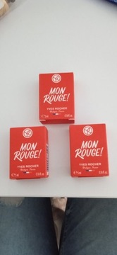 Yves Rocher 3 szt MON rouge perfumetka 