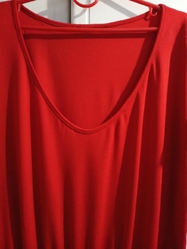 Sukienka maxi czerwona 46