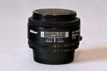 Obiektyw Nikon Nikkor AF 50/1,8