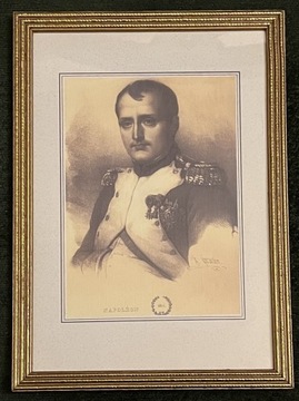 Portret Napoleon Bonaparte H. Grevedon