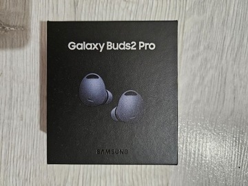 Nowe Samsung Galaxy Buds2 Pro Grafitowe Zaplombowane