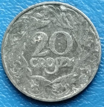 Moneta 20 groszy 1923