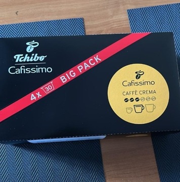 Kapsułki tchibo caffisimo caffe crema big pack