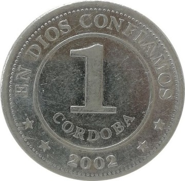 Nikaragua 1 cordoba 2002, KM#101