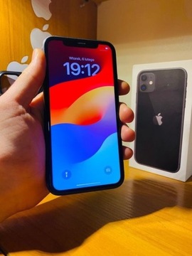 Smartfon apple Iphone 11 czarny + gwarancja!