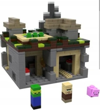 LEGO Minecraft micro world village 