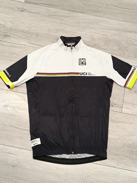 Koszulka rowerowa kolarska Santini UCI XL 