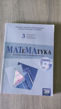 Matematyka podręcznik liceum 3 NOWA ERA Babiański