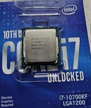 Procesor Intel i7 10700KF