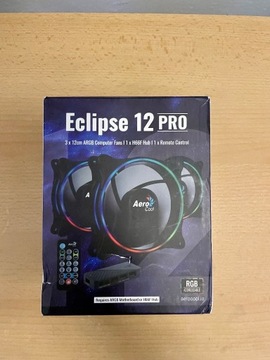 Aerocool Eclipse 12 Pro 3-pack + Hub + Pilot