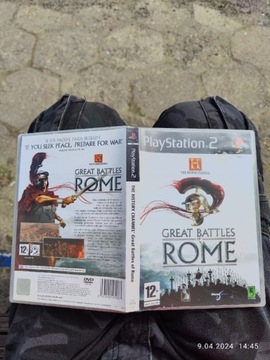 GRA NA PS2 Great Battles of Rome 3xA