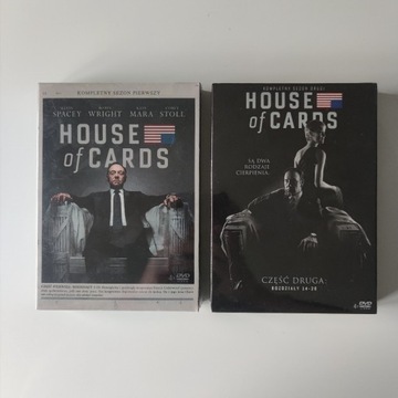 Serial DVD - House Of Cards: Sezony 1-2 [NOWY]