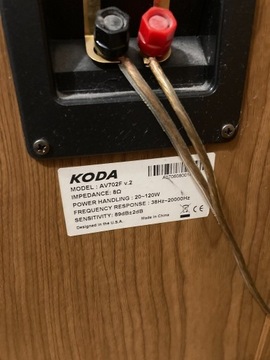 kolumny KODA AV702f v. 2