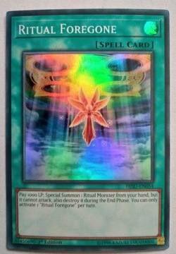 YuGiOh! Ritual foregone HISU-EN054