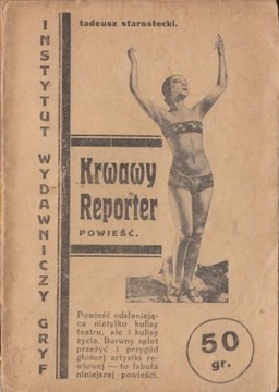 Krwawy reporter kryminał Starostecki Kostecki 1934