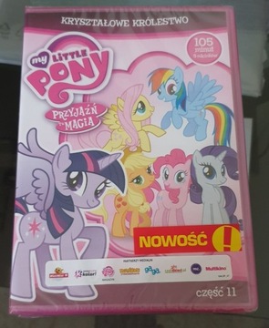 Bajka DVD My Little Pony Kryształowe Królestwo