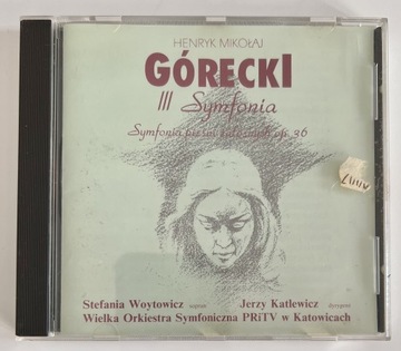Henryk Górecki - III Symfonia Pieśni Żałosnych, CD
