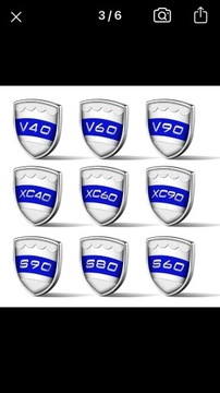 Znaczek Emblemat Volvo XC60