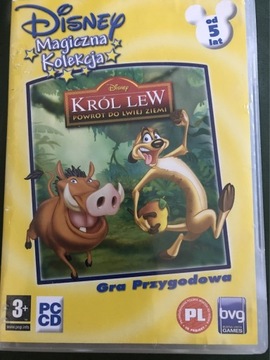 PC CD -ROM Król Lew Powrót do lwiej ziemi