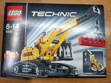 Lego Technic 9391 2 w 1 Spychacz i Dźwig