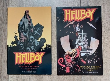 Hellboy - Spętana trumna, tom 1 i 2 M. Mignola