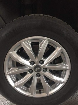 Felgi 17” Audi Q5 z oponami zimowymi Continental