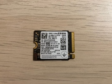 SSD SAMSUNG PM991 256GB PCIe M.2 2230 NVMe