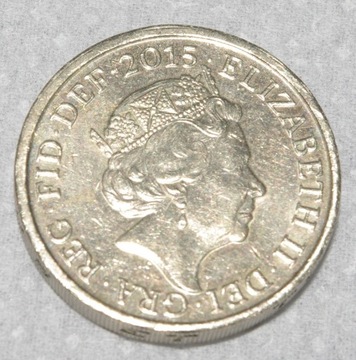 Moneta WIELKA BRYTANIA, Pound 2015