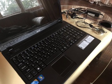 ZESTAW Laptop Acer aspire 5742 szybki dysk SSD !!!