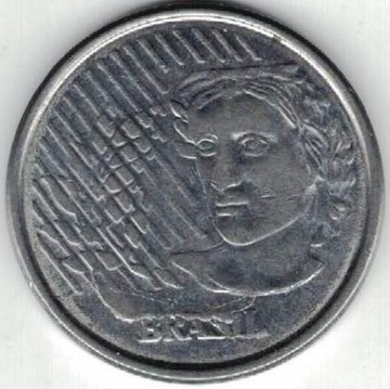 Brazylia 10 centavos 1997 destrukt - duch 