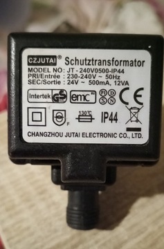 Zasilacz transformatorowy do ozdób LED 