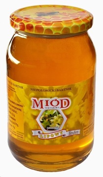 Miód Lipowy 1200g