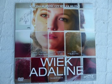 WIEK ADALINE - Blake Lively dvd kartonik